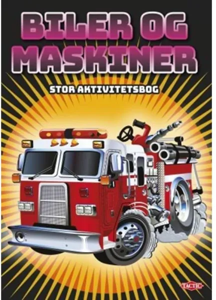 Tactic Autos und Maschinen grosses Aktivitätsbuch (96 S.)