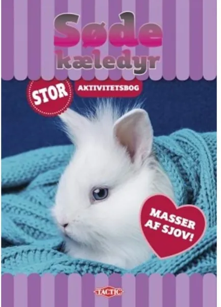 Tactic Süsse Haustiere grosses Aktivitätsbuch (96 S.)