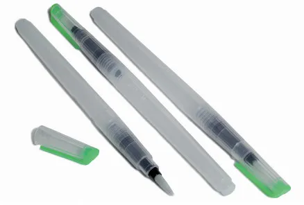 Artino Pinselset mit Wasserbehälter 8ml Verschiedene Grössen - 3 Stk.
